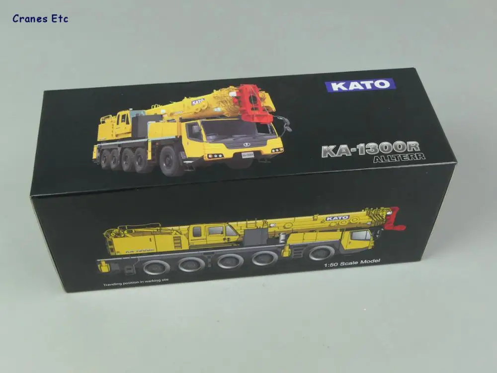 Цвет 1:50 KATO KA-1300R цвета тайваньской модели крана, литая модель, ограниченная серия модель
