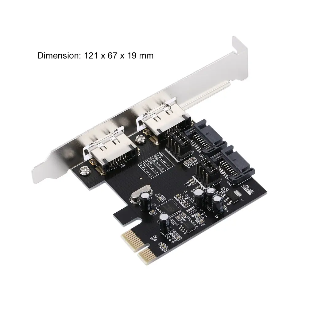 1 шт. PCI-E к SATA3.0 три поколения PCIE SATA3 Плата расширения PCI-E адаптер