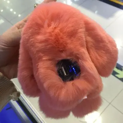 Новое поступление, подарок при покупке! 7200mah зарядка для мобильного телефона с изображением кролика рекс из мультфильма «мертвый кролик» Bao Gongzi Rabbit для всех мобильных телефонов