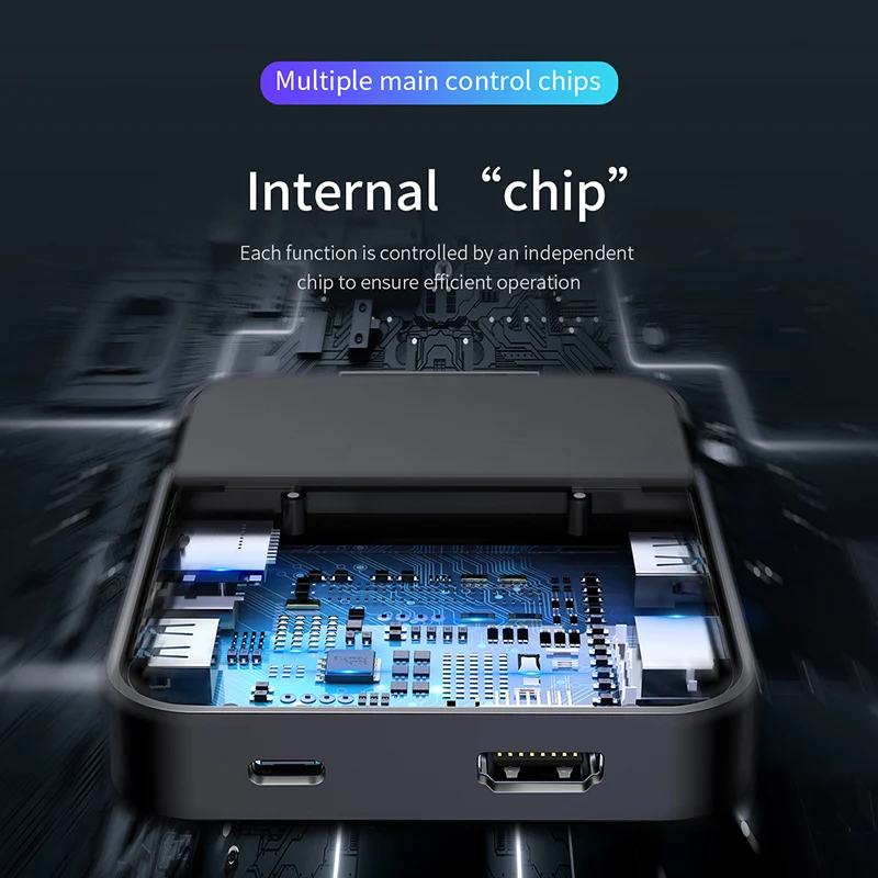 Type C Docking Station USB C HUB Dex to USB 3.0 HDMI-Compatible for Samsung S20 Note 20 Huawei P40 Mate 30