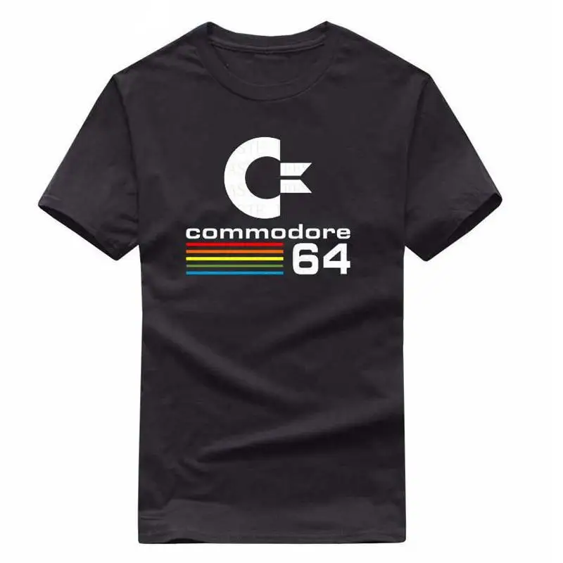 2020 verano Commodore 64 camisetas C64 SID Amiga Ретро 8 бит ультра крутой diseño camiseta vinilo hombres ropa con manga corta|Футболки| |