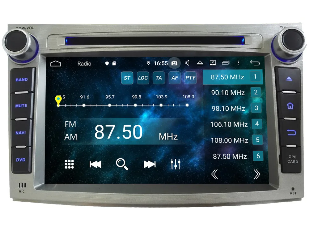 Klyde 4G wifi Android 9,0 Восьмиядерный 4 Гб ОЗУ 64 Гб ПЗУ BT DSP автомобильный dvd-плеер радио gps ГЛОНАСС для Subaru Outback Legacy 2009