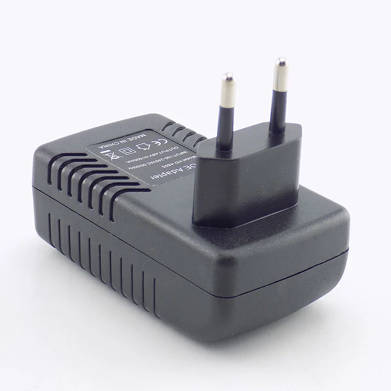 DC 48 В 0.5A 24 Вт Poe источник питания адаптер-форсунка переключатель POE для ip-камеры Wifi POE инжектор настенный штекер зарядное устройство US/EU штекер K08