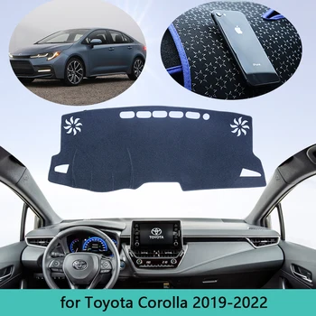 

For Toyota Corolla E210 210 2019 2020 Car Mat Dashboard Cover Anti-dirty Sunshade Anti-UV Dashmat Carpet Car Accessories 2013