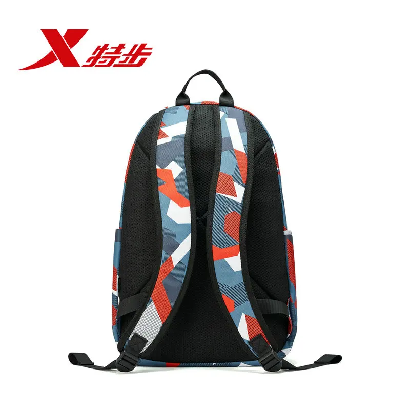Xtep Men Women Backpack Spring Autumn Simple Urban Fashion Casual Travel Package For Unisex Camouflage School Bags 881337119007