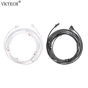 

Outdoor Watering Irrigation Misting Cooling System Kit Brass Nozzle Greenhouse Garden Watering Irrigation Sprinkler Hose Set