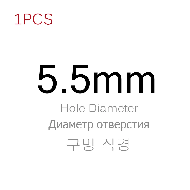 5.5mm 1pcs Инструмент для штамповки изделий из кожи, толстый стальной ремесленный Круглый бумажный холщовая одежда ремень для штамповки DIY кожаный перфоратор Размер 0,5 мм-10 мм - Цвет: 5.5mm 1pcs
