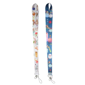 

20pcs/lot Little Prince Mobile Phone Lanyard Key Chain Creative Clip Badge Hang Rope Customizable Neck Strap Lanyards AL2941