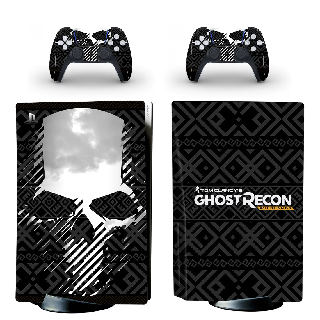 Ghost Recon Ps5 Standard Disc Skin Sticker Cover Per Playstation 5 Console E 2 Controller Ps5 Disk Skin Vinyl