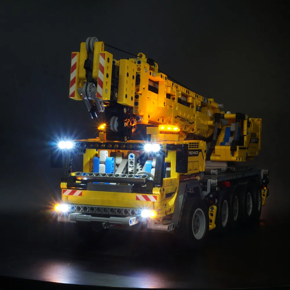 

LED Light Kit For 42009 Technic series Mobile Crane Mk II Car (only light included)