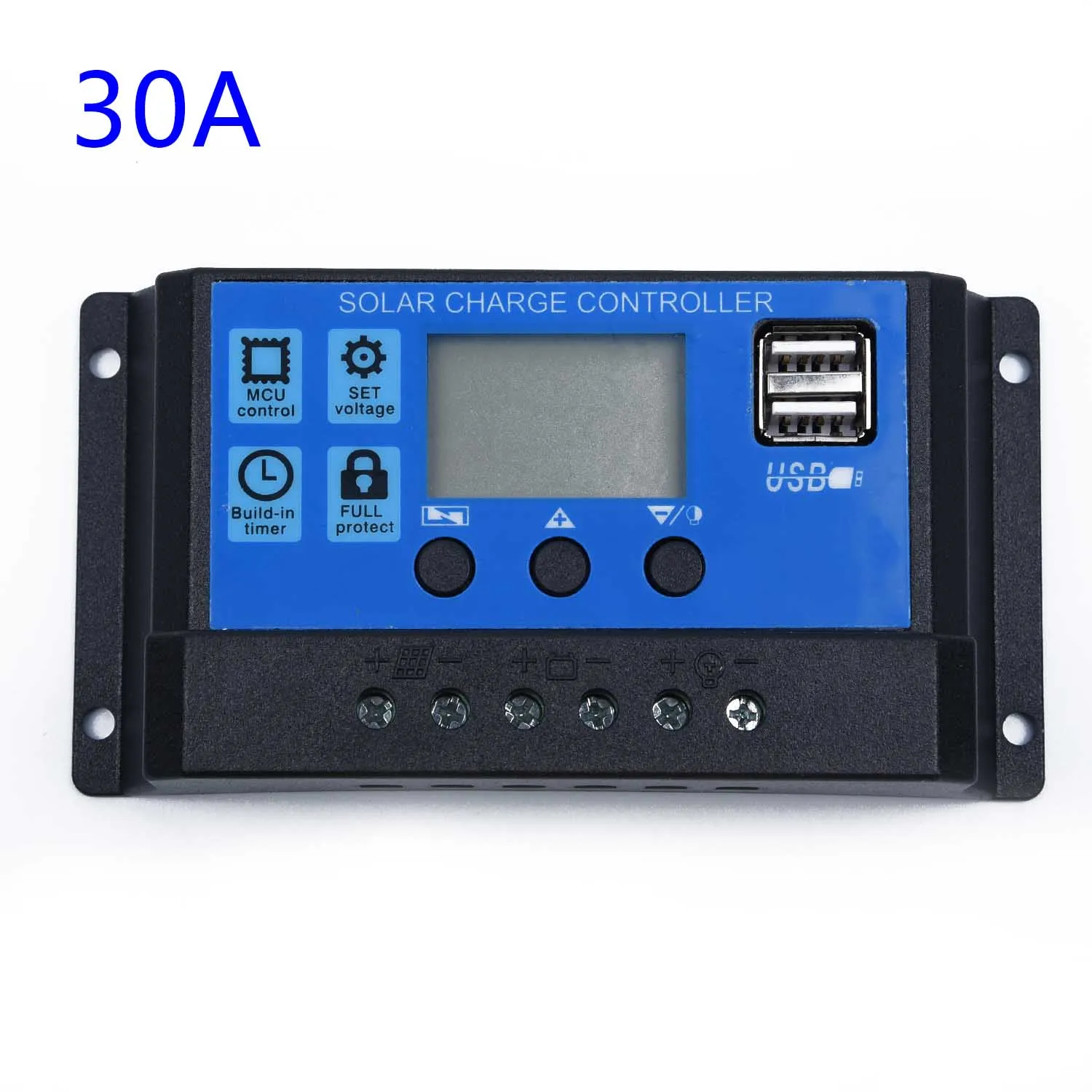 USB 12/24V 10/20/30A Панели солнечные Контроллер заряда Регулятор интеллигентая(ый) Ne
