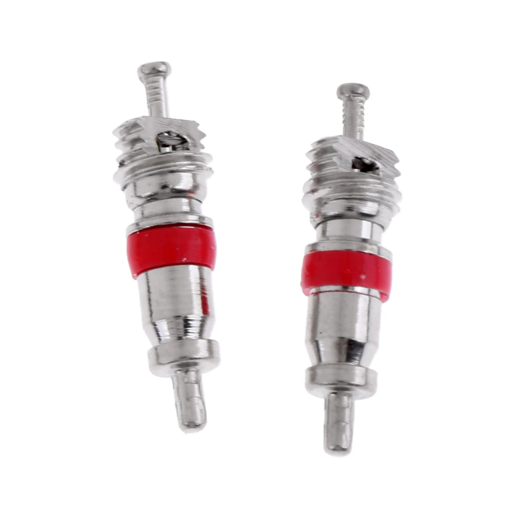 10x Bike Schrader Valve Core Replacement Tire Tyre Valve Cores Parts