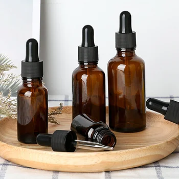 

12Pcs Glass Dropper Bottle Dropper Bottle Essential Oil Bottle Refillable Bottle for Home