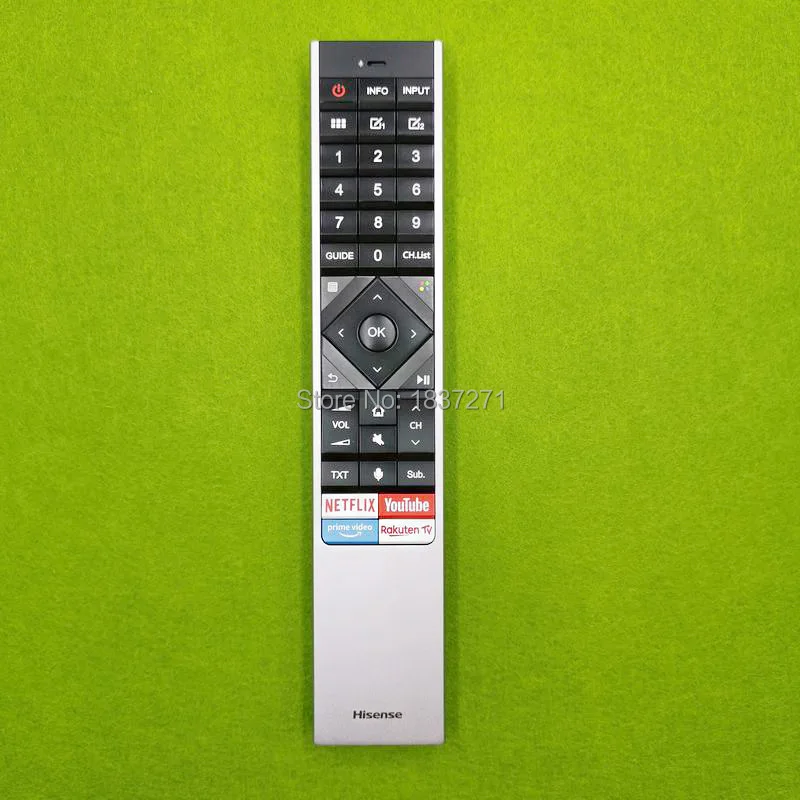 Telecomando Originale Erf6A62 Per Hisense H55O8B H65U8B H55U8B Uhd 4K Tv Led