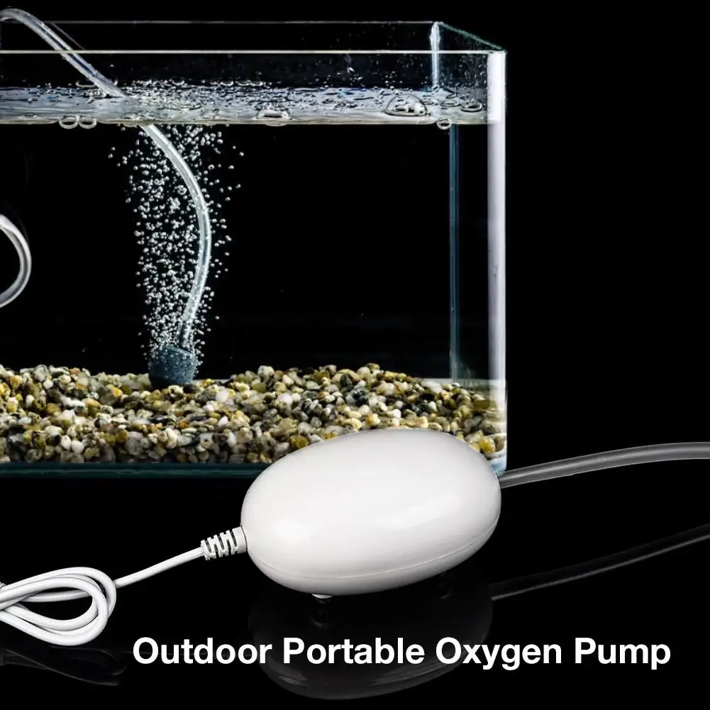 10000mAh Outdoor Portable Oxygen Pump USB Powered Air Pump Oxygen Pump White Fishing Box Accessories Fishing Aerator