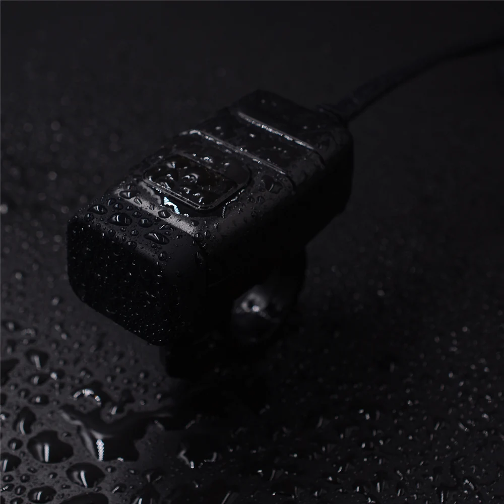 Зарядное устройство на руль мотоцикла QC3.0 Dual USB Quick Charge 12V адаптер питания для машины, лодки, мотоцикла универсальный