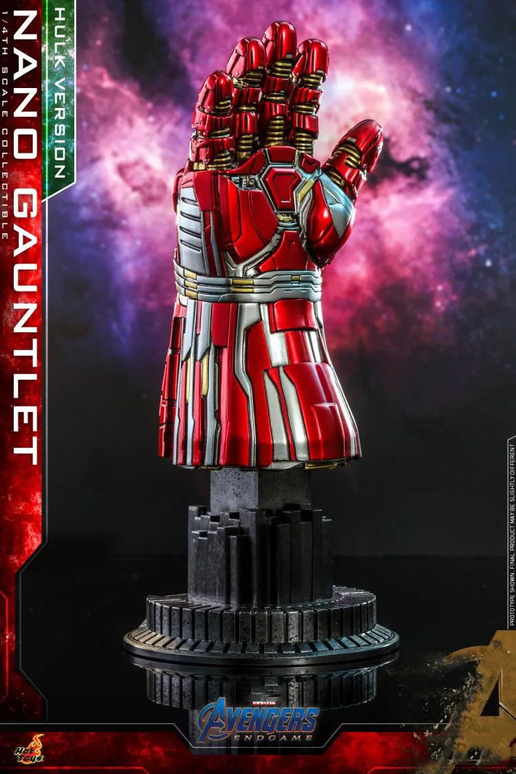 Горячие игрушки 1/4 масштаб Халк Человек ACS009 Nano Infinity Gauntlet фигурка модель Мстители эндшпиль для фанатов подарки