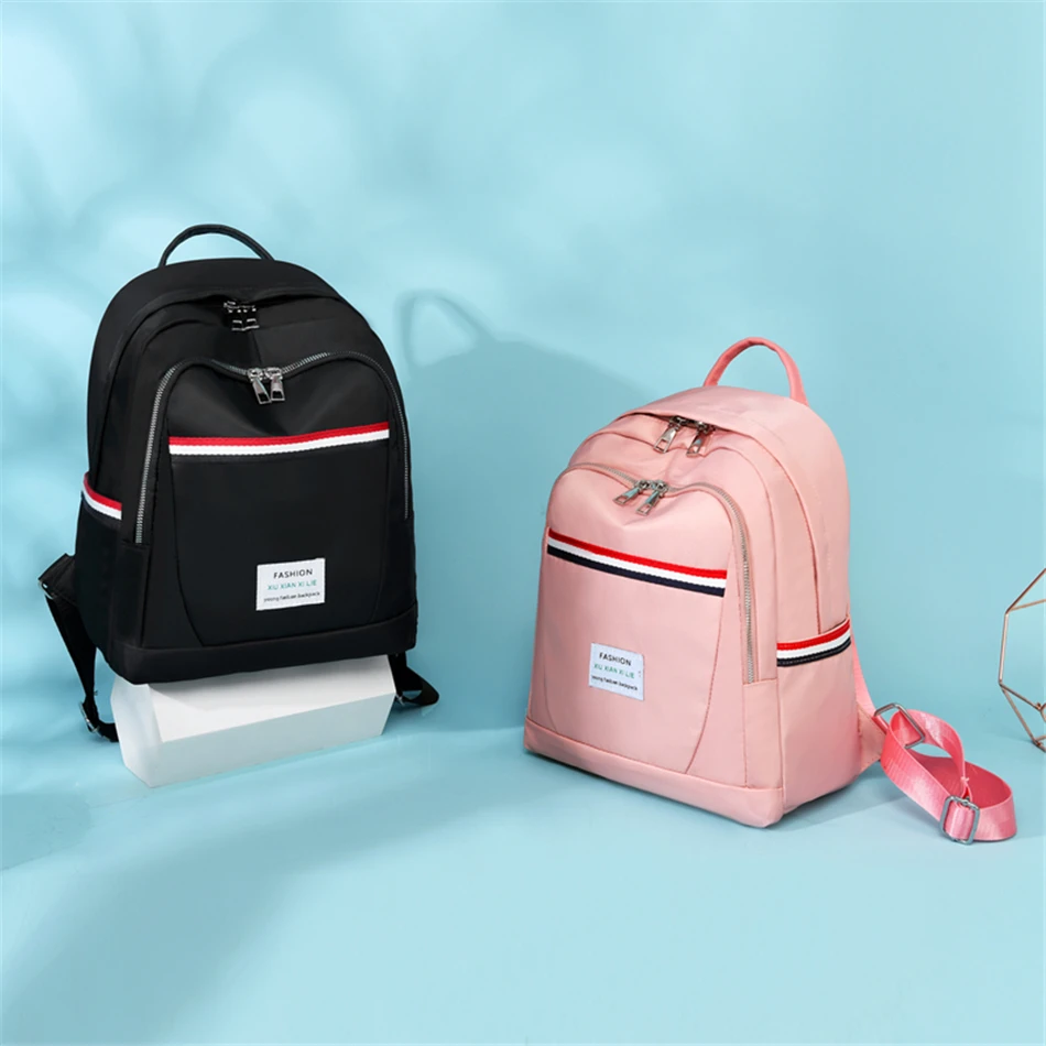 Высокое качество простой женский рюкзак Оксфорд Mochila школьные сумки для девочек