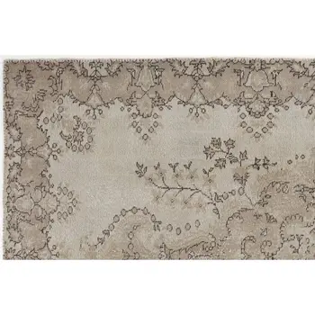 

Handmade Beige Vintage English English Area Rug 167x268 Cm-5'6''X8'10''
