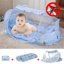 baby mattress with mosquito net