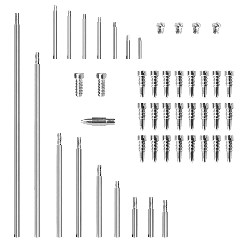 

49Pcs/Set Alto Saxophone Repair Parts Screws + Saxophone Shaft Rod Kit DIY Tool Woodwind Instrument Accessories