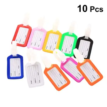 

10 Pcs Luggage Tags Useful Suitcase Tag Handbag ID Tag for Cruise Ship Travel