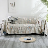 Bohemian Sofa Towel, 4 Layers, Gauze Cotton, Sofa Cover Blanket, Cushion Towel Quilt, Four Seasons 2