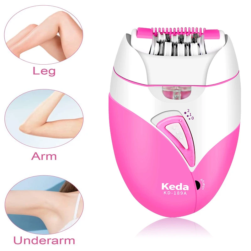 Electric Epilator USB Charging Shaver Stainless Steel Blade Women Hair Remover Professional Painless Shaving Machine Rechargable