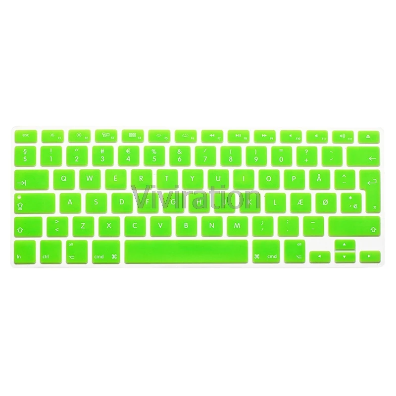 DenmarkLetters наклейка на клавиатуру s для ноутбука Macbook Air retina 11 12 13 Pro 13,3 15,4 чехлы на клавиатуру датские наклейки