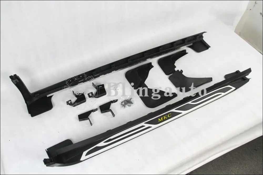 Подходит для Lincoln MKC- 2 шт. Левая Правая Беговая доска боковые шаги nerf бар автомобиля педаль боковой лестницы
