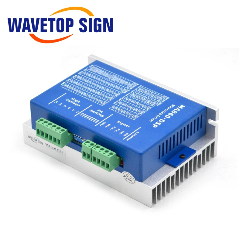 Драйвер шагового двигателя MA860-DSP 18-60VAC 24-80VDC двигатель Nema 34 для лазерной гравировки