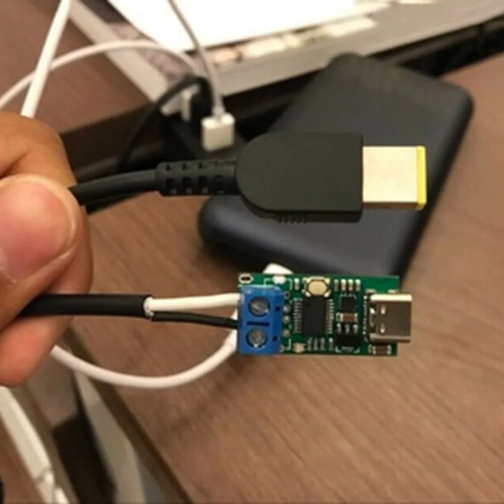 100 Вт тип-c USB C PD2.0 3,0 к DC USB быстрая зарядка триггер Poll детектор зарядки