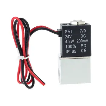 

2V025-08 Solenoid Valve DC 24V 1/4\" Normally Closed Electric for Water Air C6UC