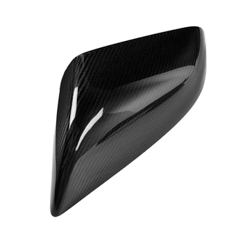 

For tesla model S 2012-2018 Rearview mirror cover Parts Car Auto Matte