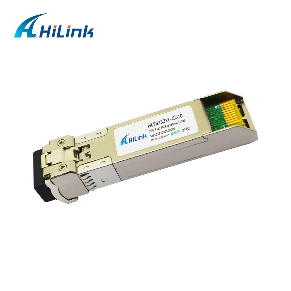 fiber optic quick connector Free shipping! Compatible 25G SFP28 BiDi Tx1330/Rx1270nm 10km Optical Module dual band router