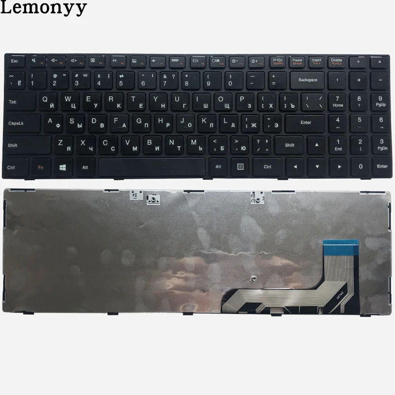 New Russian RU keyboard for Lenovo Ideapad 100-15 100-15IBY 100-15IB B50-10 PK131ER1A05 5N20h52634 