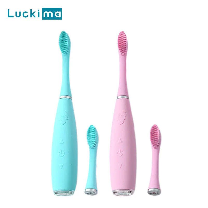 Silicone Automatic Electric Toothbrush USB Rechargeable for Child Ultrasonic Travel Toothbrush IPX7 Waterproof Tooth Brush Silicone Automatic Electric Toothbrush USB Rechargeable for Child Ultrasonic Travel Toothbrush IPX7 Waterproof Tooth Brush