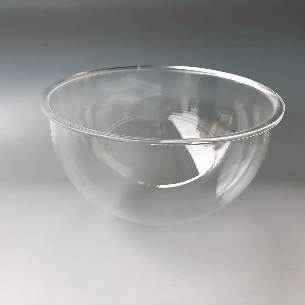 6 Inch Acrylic Clear Glass PTZ Dome Cover Heightened Security CCTV Camera Protective Housing Spherical Monitor Hemisphere Shell