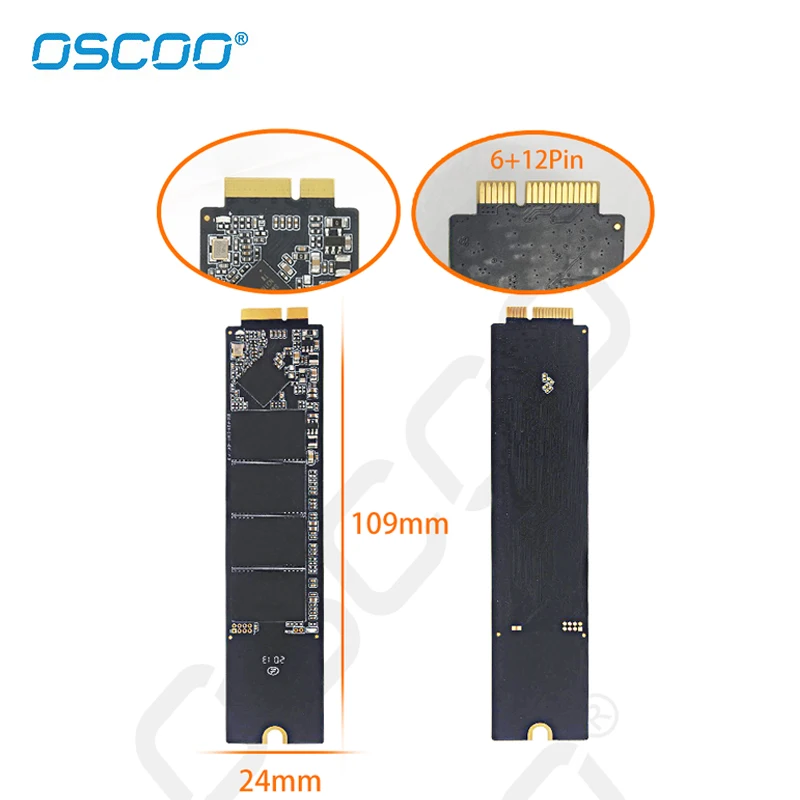 Disco Rígido Ssd para Macbook Air Atualização de Capacidade Novo 128gb 256gb 2010 2011 A1369 A1370 - Imagem 5
