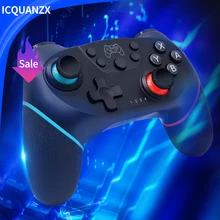Bluetooth Gamepad Mando için Pro Nintendo anahtarı kablosuz denetleyici Pc Joystick için 6-Axis Nintendo denetleyicisi anahtarı kablosuz