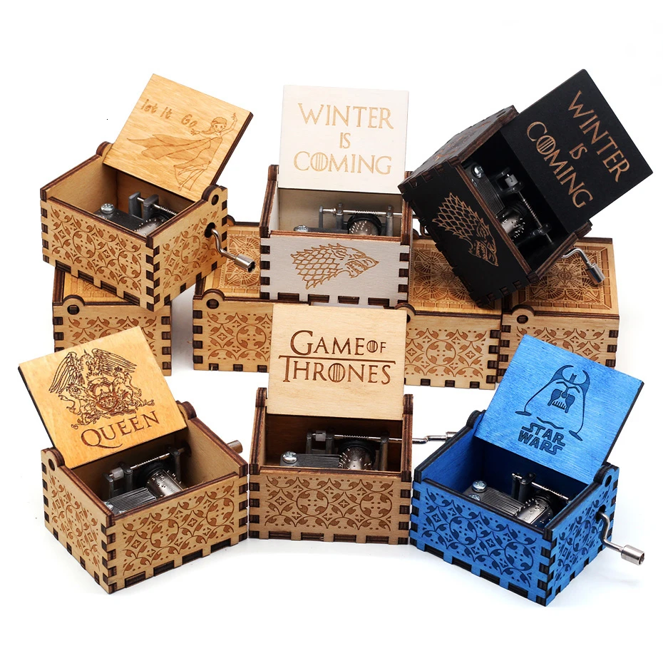 Music Box Queen Bohemian Rhapsody Wooden Hand Cranked Present You Are Sunshine Music Box Queen Bohemian Rhapsody Wooden Hand Cranked Present You Are Sunshine