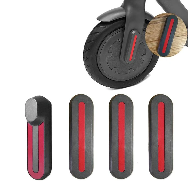 2 комплекта для Xiaomi M365 электрический умный самокат колесный колпак для ступицы защитный чехол с наклейкой Наклейки Скейтборд Замена Par
