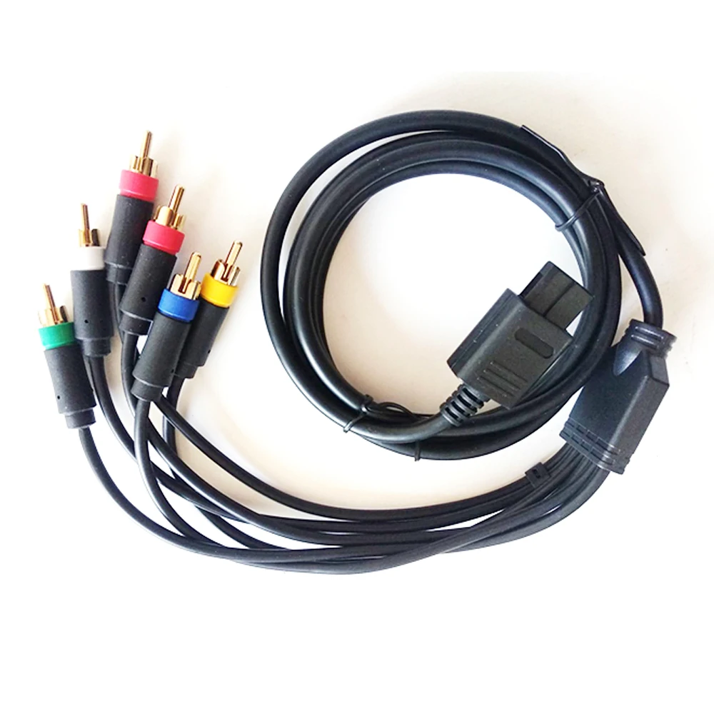 Tanie RGB/RGBS kabel RCA dla NGC/N64 /SFC/kolorowy