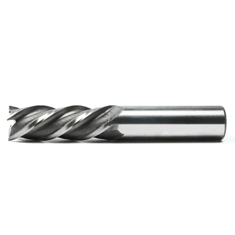 ЧПУ Концевая фреза машины состоит 40 мм Замена 1/2 дюймов 1 шт. hss, тведосплавный покрытием прямой хвостовик 4 флейты