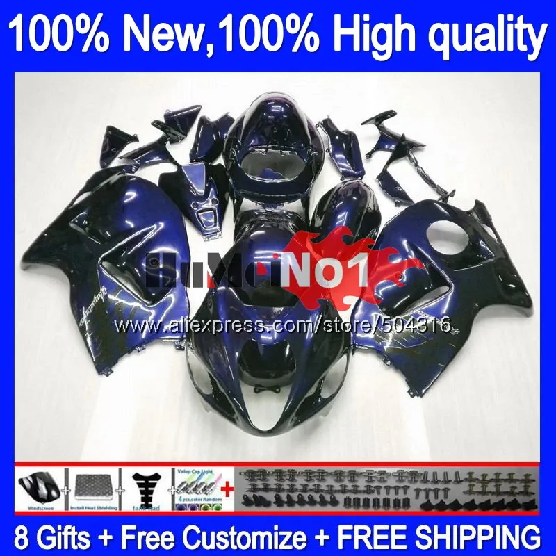 Hayabusa для SUZUKI GSXR 1300 2002 2003 2004 2005 2006 2007 28MC. 156 темно-синий GSXR-1300 GSXR1300 96 02 03 04 05 06 07 обтекатель