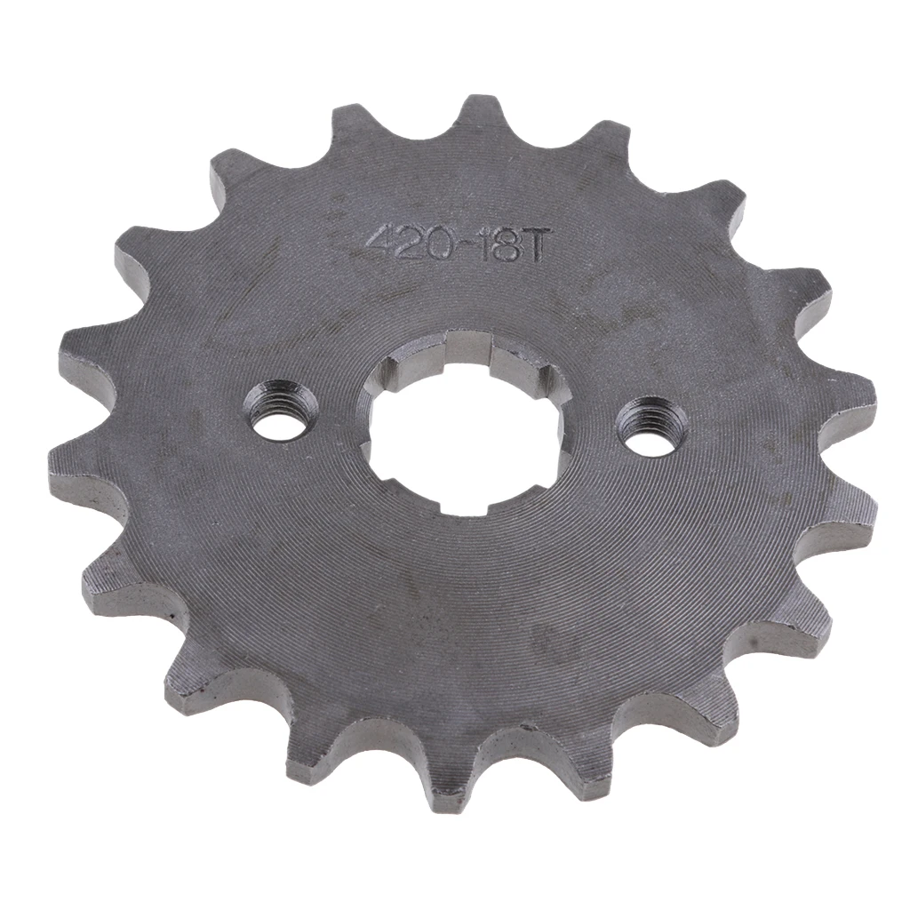 20mm 18 Tooth Front Sprocket For 420 Chain 110 125 140cc Dirt Pit Bike