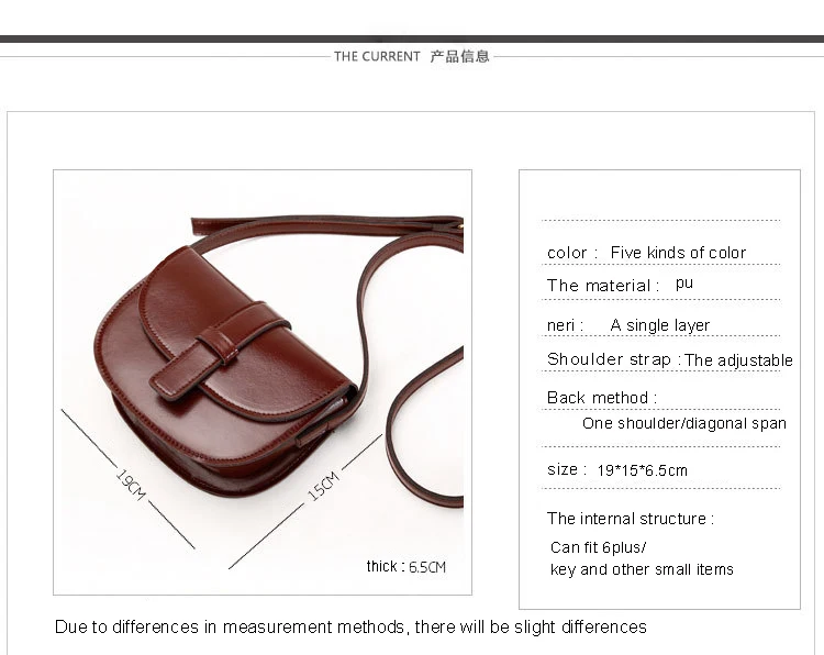 New fall solid color one-shoulder aslant bag casual half-moon saddle bag for ladiesluxury handbags women bags designer