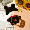 1set Soft Clothes Suit Exquisite Knitted Sweater DIY Accessories For 30cm Kawaii Yellow Duck Lalafanfan Plush Toys Stuffed Dolls 4