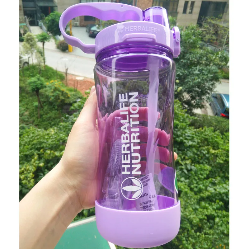 1000ml 3 Bpa-free 1000 мл 2000 мл Herbalife питательный пластиковый космический спортивный чайник креативная и портативная дорожная соломенная бутылка для воды - Цвет: 1000ml 3