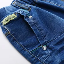 Детская летняя одежда джинсовые шорты до колена коллекция года, летний стиль, модные детские джинсовые шорты до колена для мужчин детские шорты, 69